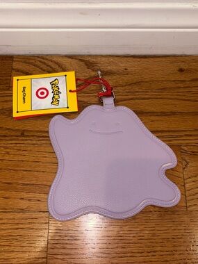 Target x Pokemon Bag Charm DITTO Luggage Tag Card Holder Wave 2 Brand New